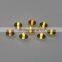 Flameless flicker flame silver electroplated electric tea light decorative led candle