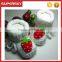 V-124 Extra warm crochet newborn baby shoe with strawberry soft indoor knitted todder slippers shoe