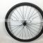 Disc braking! 38mmx25mm carbon clincher wheels for cyclocross bicycle 28H DT 350S Straight pull hub competitive price