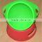 Custom design non-toxic pet feeder silicone pet bowl for dog