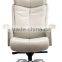 Boss reclining office leather chair with footrest and headrest