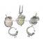 Hollow Locket Cage Perfume Fragrance Essential Oil Aromatherapy Diffuser Delicate Charms Pendant Necklace