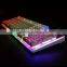 hot sales rainbow color backlight standard wired mechanical keyboard feel