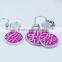 Mirror Polished Girls Lovely Christmas Gift Gold Jewelry Set Stainless Steel