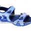 Customized leather sandal slipper for men flat heel and anti-slip