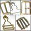 Metal hook& belt buckle for denim dungarees and shoes accessories