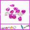 loose diamante rhinestone jewellery stones fuchsia color crystal