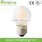 CE ROHS UL Dimmable full glass G45 E27 E14 E12 led filament bulb