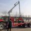 Hot selling ZM12006 12 Tons Log trailer with Crane for 80-140HP Tractor