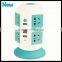 2016 Vertical Power Socket With Usb Charger Control