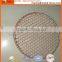 Stainless steel BBQ barbecue grilling Mesh with wooden handle BBQ Accessories for outdoor grill