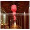 Modern Chinese Style Droplight Stair Decorative Warm Light Clear Crystal Chandelier Droplight For Home Wedding Hall Lighting