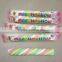 2016 HALAL Short Twisted Stick Colored Marshmallow
