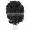 African American Natural Black Wig kinky Afro Curly curls Hair cheap Wigs N510
