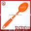Novel design TPR handle Factory Price paint spraying stainless steel cooking spoon