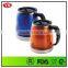 Customized 16 oz insulated stainless desk mug with handle
