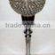 Aluminum, Iron & Glass Crystal Votive Tealight T-Light Candle Holder Mirror Polish