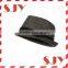 Women Men Summer Double Colors String Short Brim Straw Fedora Hat