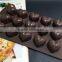 CTBED016 Happy Thanksgiving Day Heart Shaped Chocolate Mould Ice Tray Mold