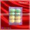 8 pcs clear plastic macarons box for gift