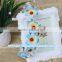 popular Light Blue artificial flower hair wreath for wedding &bridal hair crown decoration