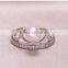 Wholesale Fashion Elegant Silver 925 Pearl Ring For Wedding