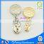 HS-029 zip custom metal zipper puller different size and color