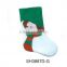 2016 New design printed with snowman Christmas stocking for Christmas gifts