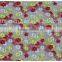 High quality allover flowers mesh embeoridery custom lace fabric colorful