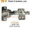 Thick door hydraulic hinge