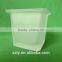 Square Frosted Eco-friendly Glass Candle JAR for Wax Candle Holder