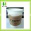 Reusable Kraft paper custom coffee paper cup and sleeves