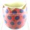 Custom EASTER EGG VASE Ceramic Mars Planter Rabbit Basket