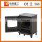 Artificial freestanding wooden fireplace/wood fireplace with swivel casters GR908