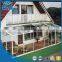 Outlet aluminium sunroom greenhouse skylight system aluminium profile for glass roof