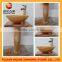 good design stand marble stone basin with basin top sale in 2015
