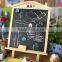 beautiful decoration stand chalkboard mini blackboard with stand