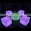 Indoor party event DMX led cube chairs