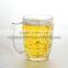 1Liter beer glass with handle