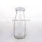 11oz Pentacle Decal Milk Bottle Glass Mason Jar With Lid