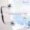 Glass rectangle glass serving tray with rack handle
