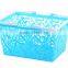 New design PP plastic storage basket with handle