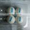 PP Plastic bulk packing 40mm seamless pingpong ball with customized logo printing