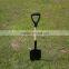 garden wooden long handled shovels