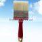 Painting brush with white synthetic hair