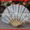 Customizd bamboo cloth fan for film advertising