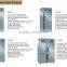 Luxurious Stainless Steel Deep Refrigerator/1020L Commercial Upright Freezer