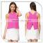 2016 new fashion Pink ladies PLain Crop Tops Wholesale