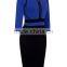 Women's Vintage Colorblock Career Bodycon Dress
