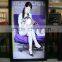 transparent color lcd display/LCD monitor for advertisement/55inch transparent lcd monitor